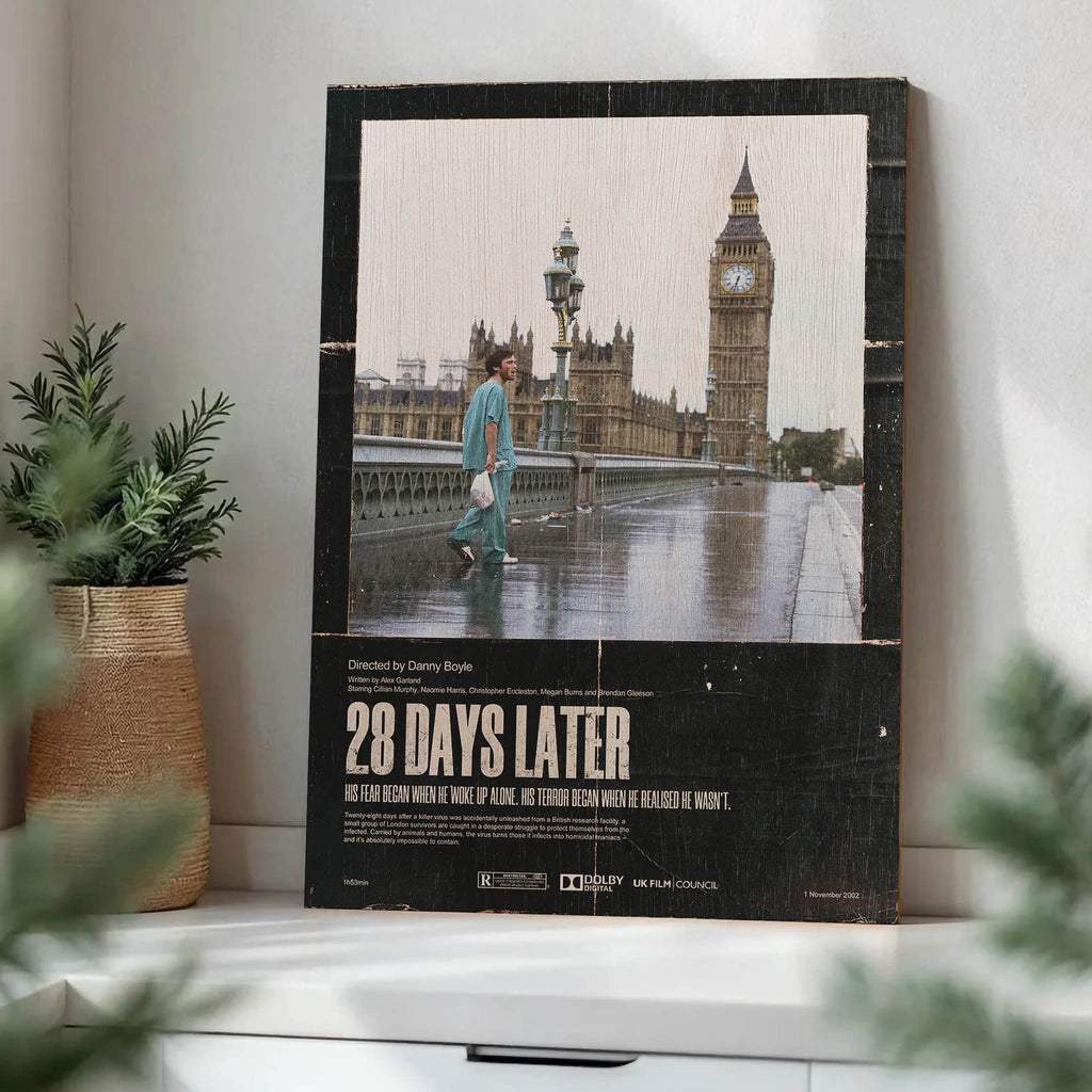 28 Days Later Wood Print by OnWood Australia