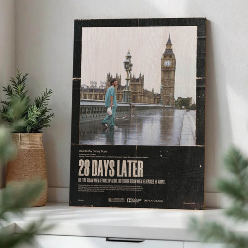 28 Days Later Wood Print by OnWood Australia
