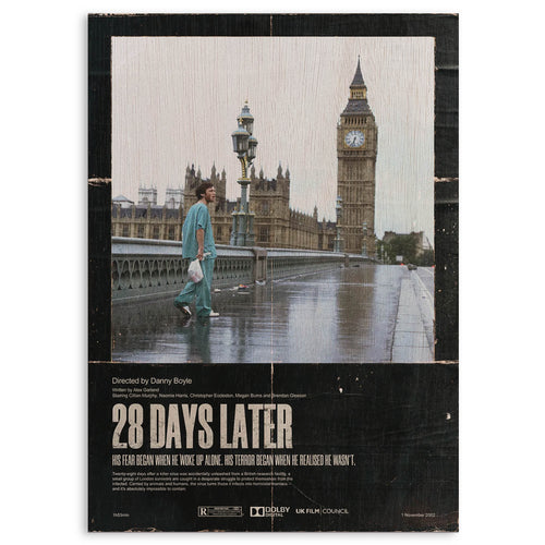28 Days Later Wood Print by OnWood Australia