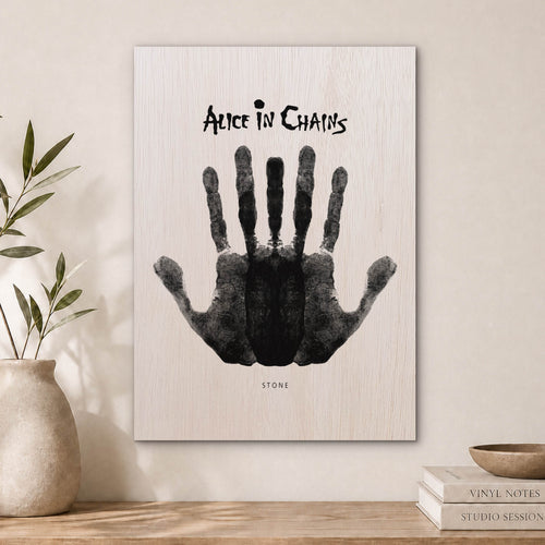 Alice in Chains Wood Print by OnWood Australia