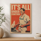 All Under Control Wood Print by OnWood Australia