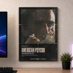 American Psycho Wood Print by OnWood Australia