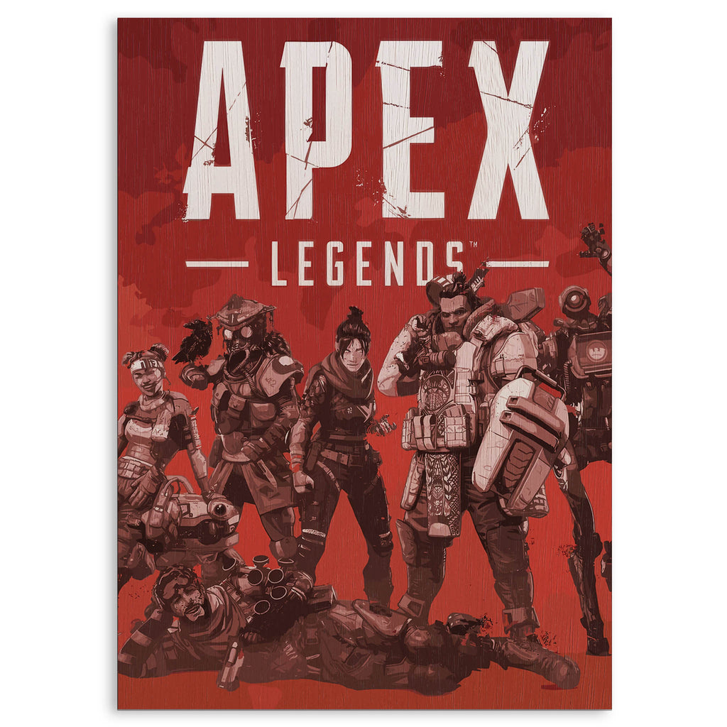Apex Legends Wood Print by OnWood Australia