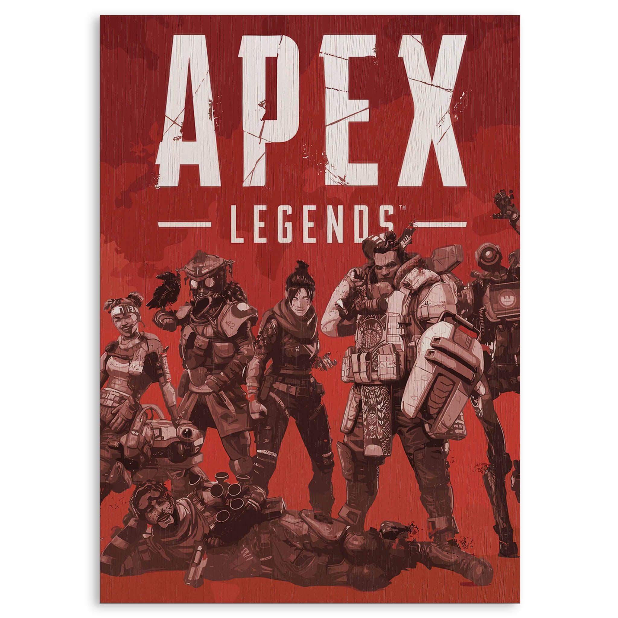 Apex Legends Wood Print by OnWood Australia