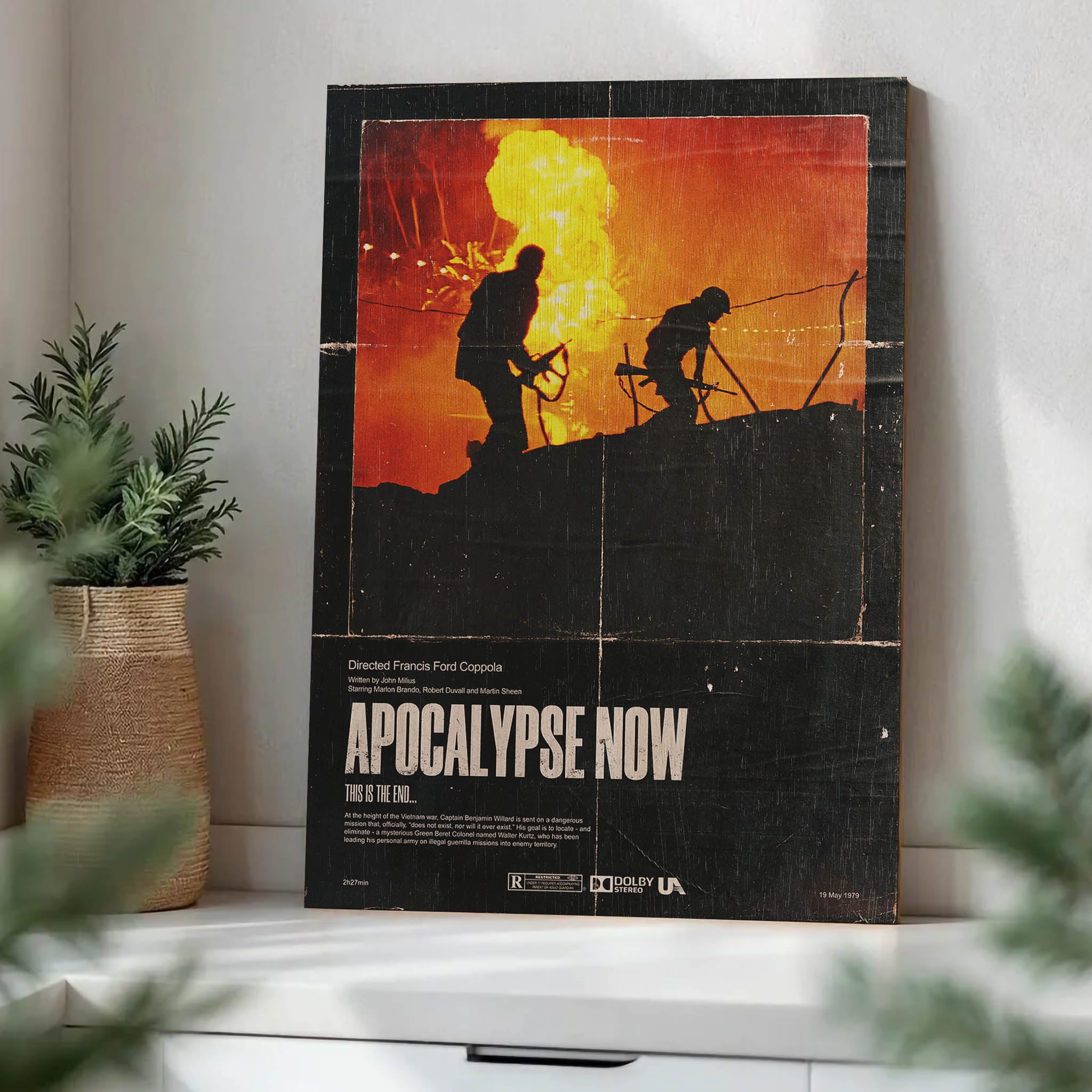 Apocalypse Now Wood Print by OnWood Australia