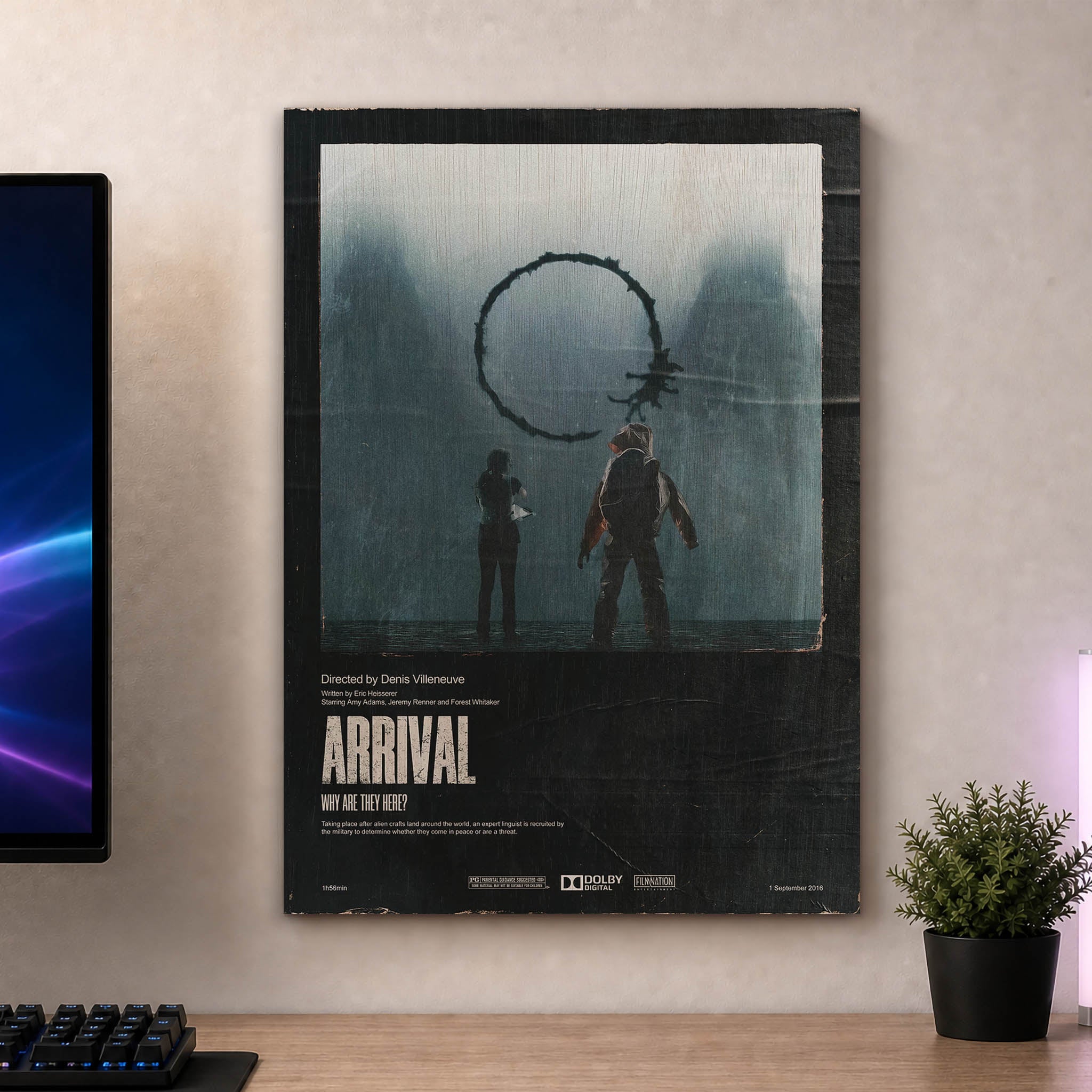 Arrival Wood Print by OnWood Australia