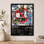 Asap Rocky Dont Be Dumb Wood Print by OnWood Australia