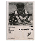 ASAP Rocky Long Live ASAP Wood Print by OnWood Australia