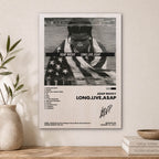 ASAP Rocky Long Live ASAP Wood Print by OnWood Australia