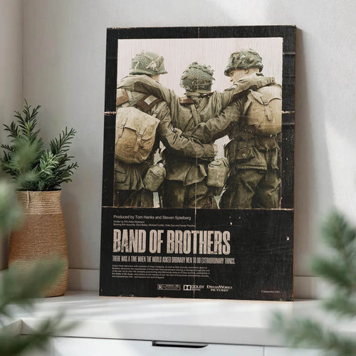 Band of Brothers Wood Print by OnWood Australia