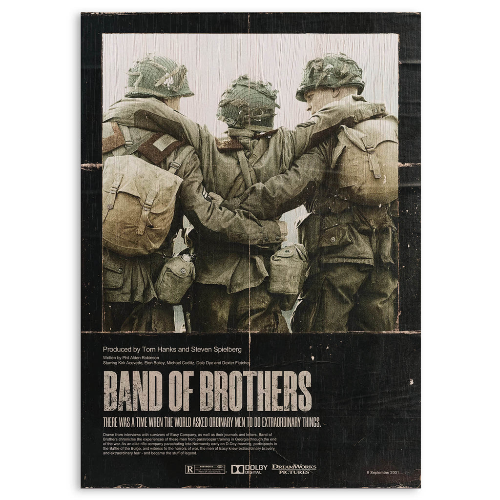 Band of Brothers Wood Print by OnWood Australia