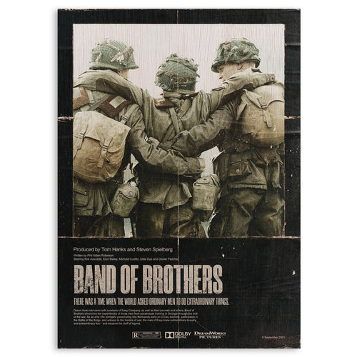 Band of Brothers Wood Print by OnWood Australia