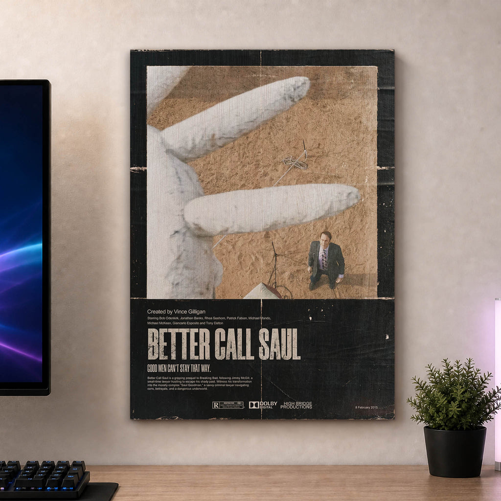 Better Call Saul Wood Print by OnWood Australia