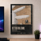Better Call Saul Wood Print by OnWood Australia