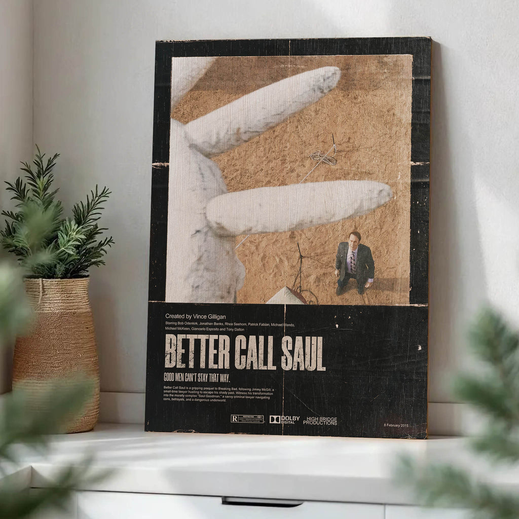 Better Call Saul Wood Print by OnWood Australia