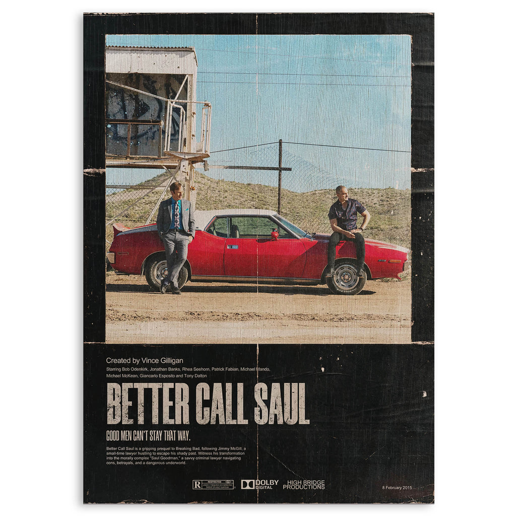 Better Call Saul Wood Print by OnWood Australia