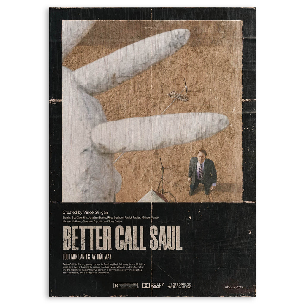 Better Call Saul Wood Print by OnWood Australia