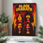 Black Sabbath Wood Print by OnWood Australia