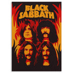 Black Sabbath Wood Print by OnWood Australia