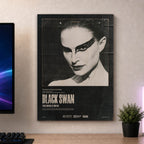 Black Swan Wood Print by OnWood Australia
