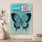 Blink 182 Wood Print by OnWood Australia