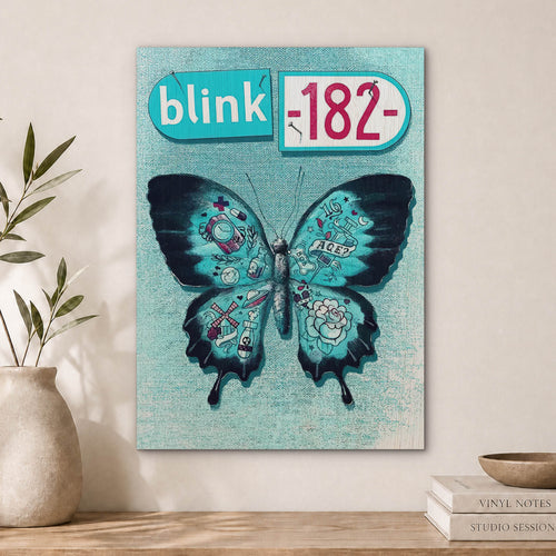 Blink 182 Wood Print by OnWood Australia