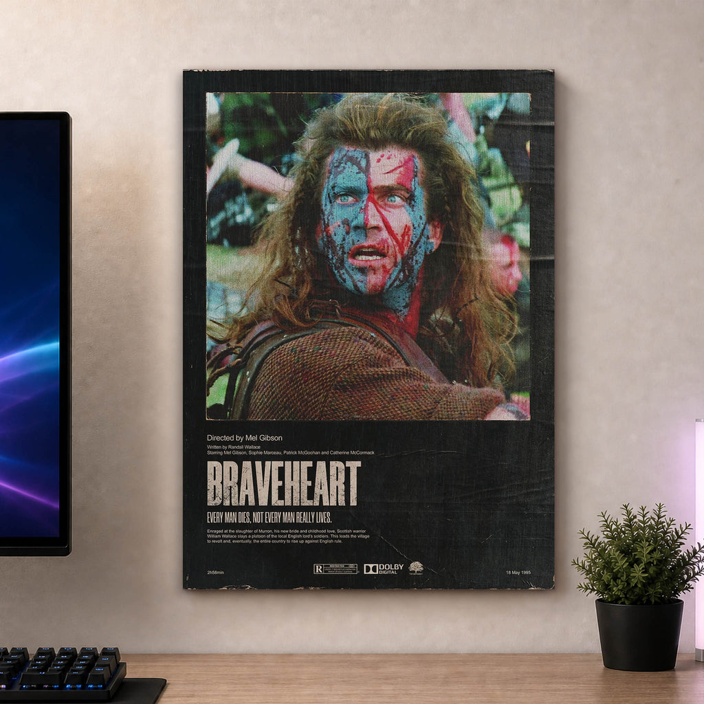 Braveheart Wood Print by OnWood Australia