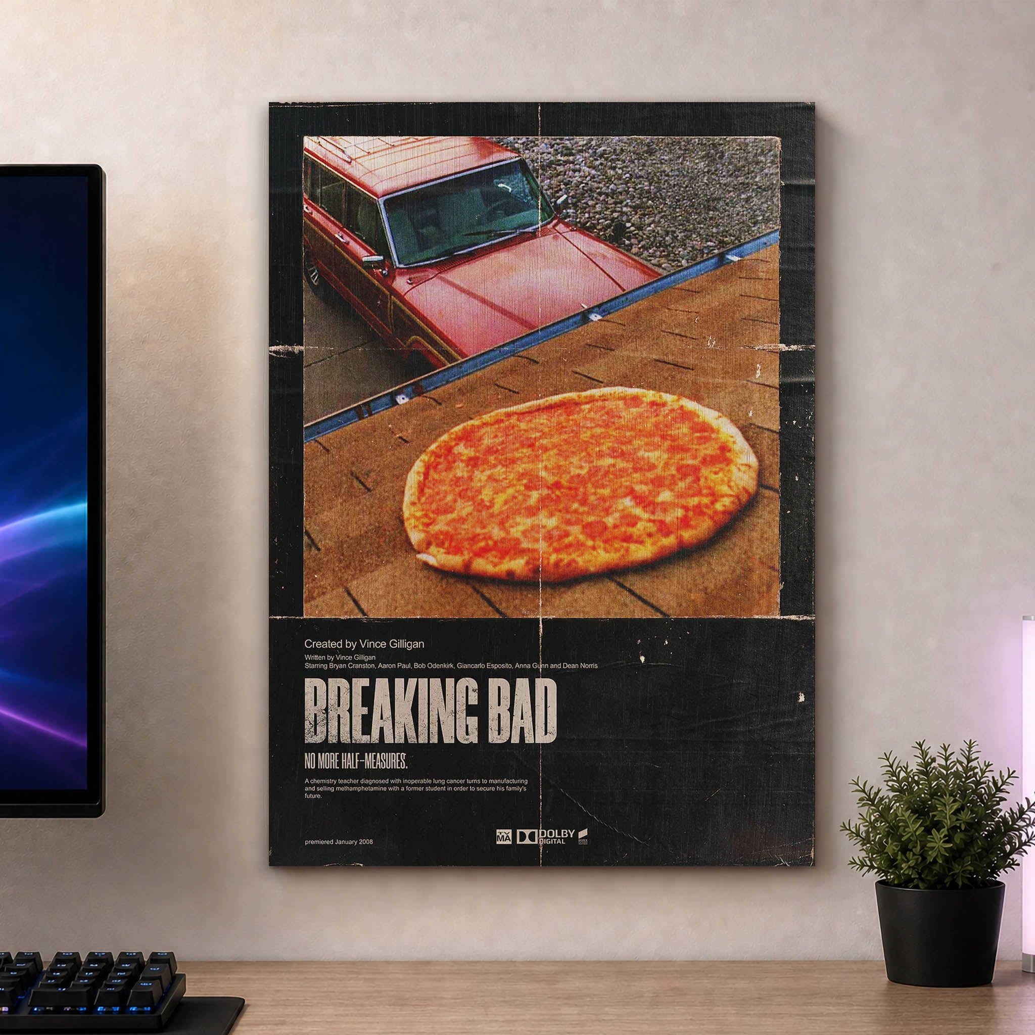 Breaking Bad Wood Print by OnWood Australia