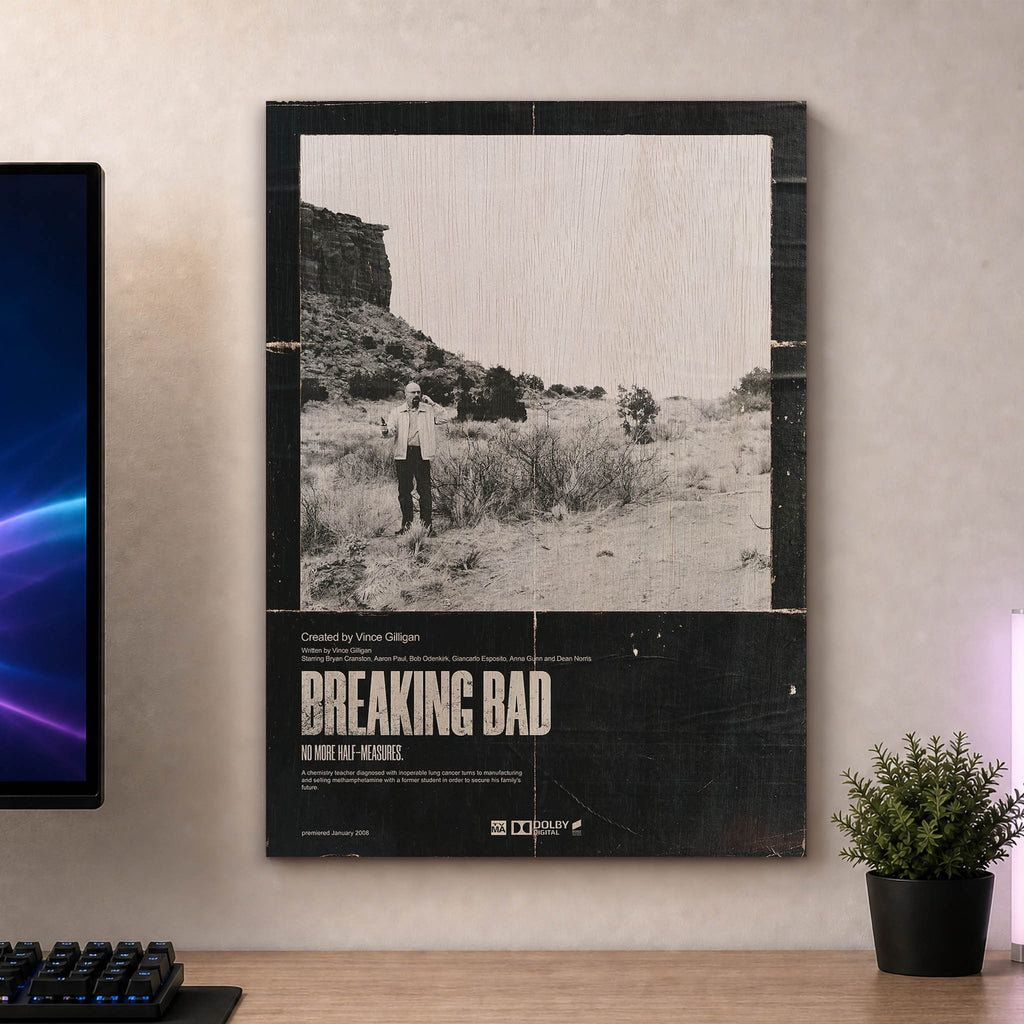 Breaking Bad Wood Print by OnWood Australia