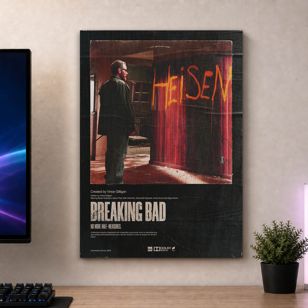 Breaking Bad Wood Print by OnWood Australia