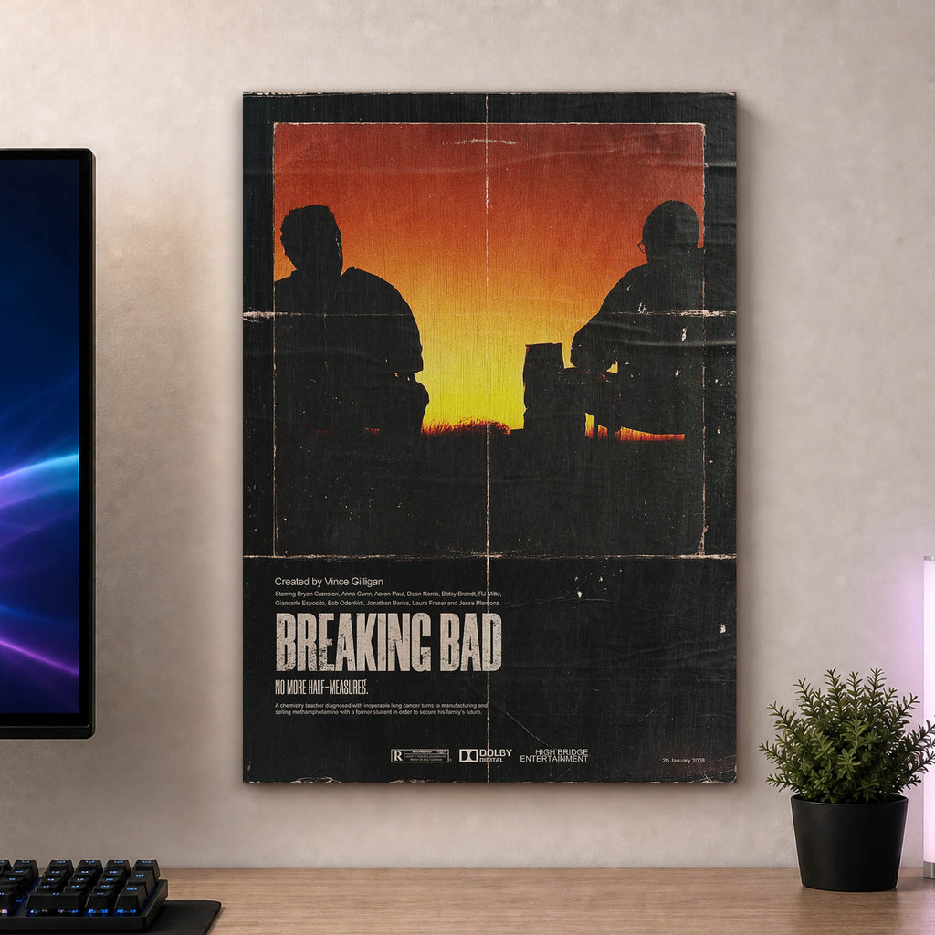 Breaking Bad Wood Print by OnWood Australia