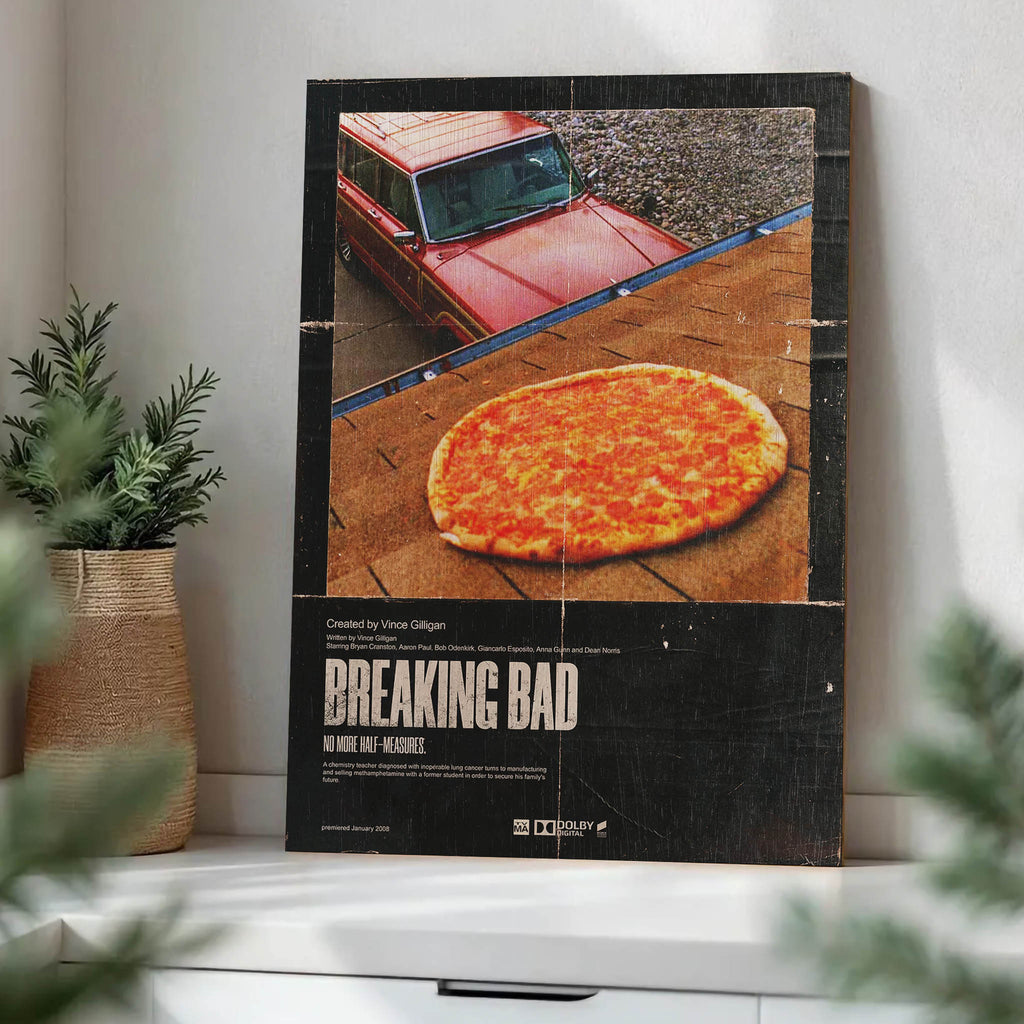 Breaking Bad Wood Print by OnWood Australia