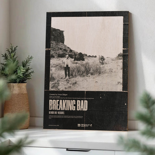 Breaking Bad Wood Print by OnWood Australia