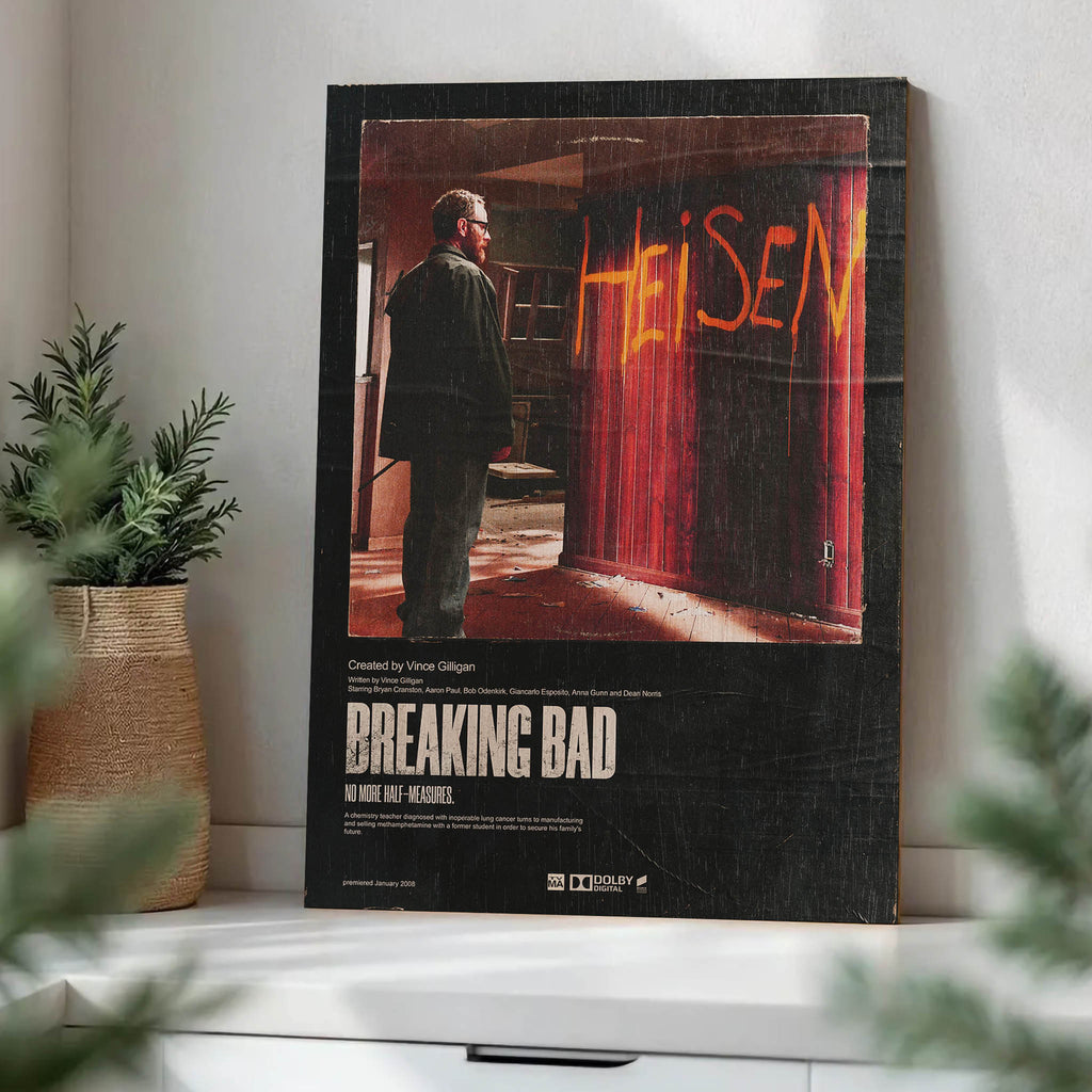 Breaking Bad Wood Print by OnWood Australia