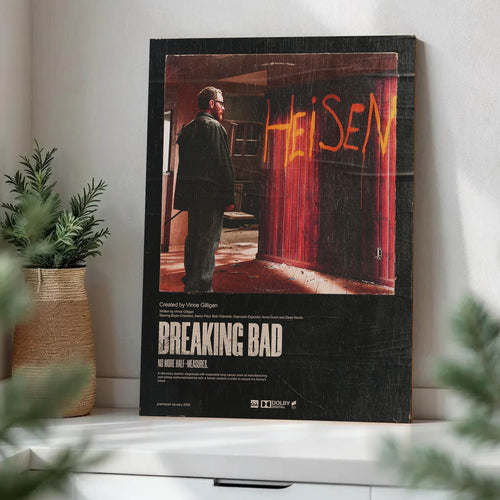 Breaking Bad Wood Print by OnWood Australia