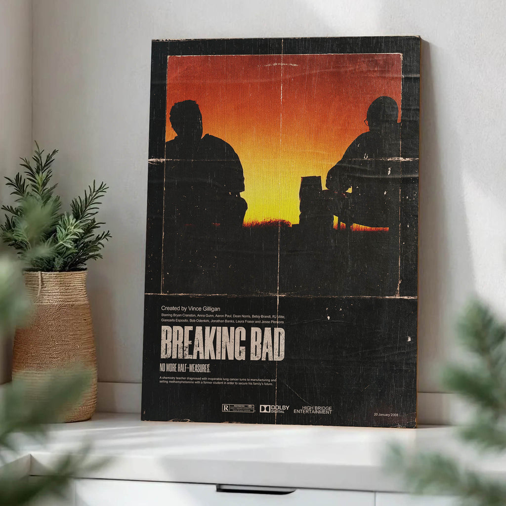Breaking Bad Wood Print by OnWood Australia