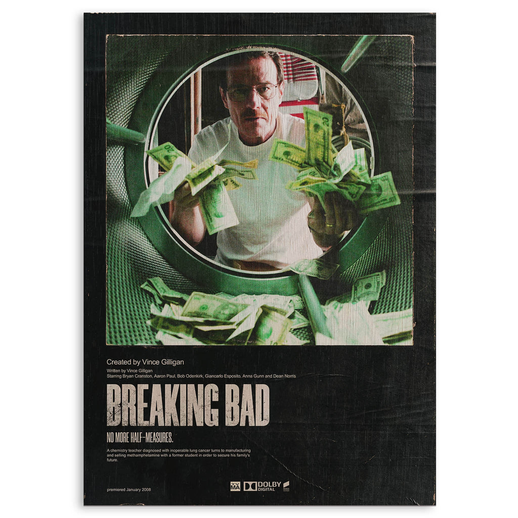Breaking Bad Wood Print by OnWood Australia