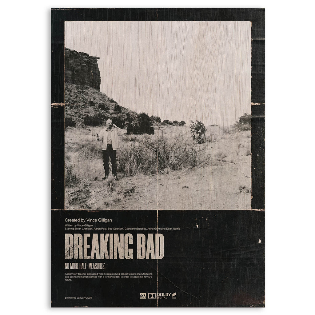 Breaking Bad Wood Print by OnWood Australia