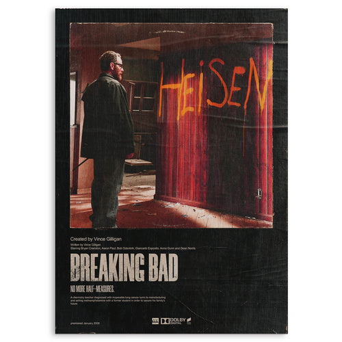 Breaking Bad Wood Print by OnWood Australia