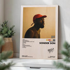 Brent Faiyaz Sonder Son Wood Print by OnWood Australia