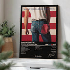 Bruce Springsteen Born in the USA Wood Print by OnWood Australia