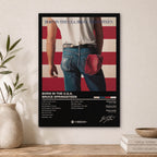 Bruce Springsteen Born in the USA Wood Print by OnWood Australia