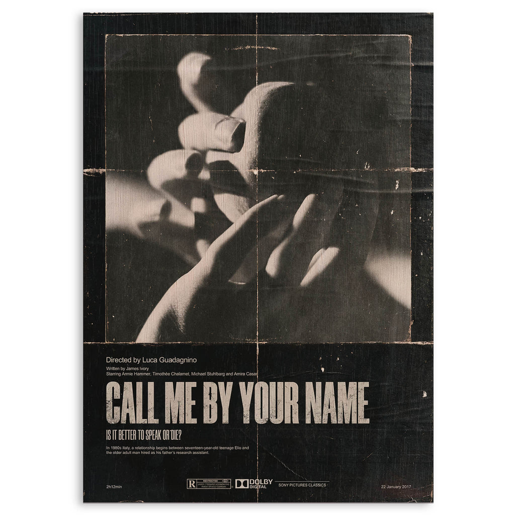 Call Me By Your Name Wood Print by OnWood Australia