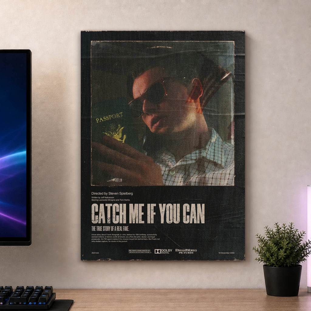 Catch Me If You Can Wood Print by OnWood Australia