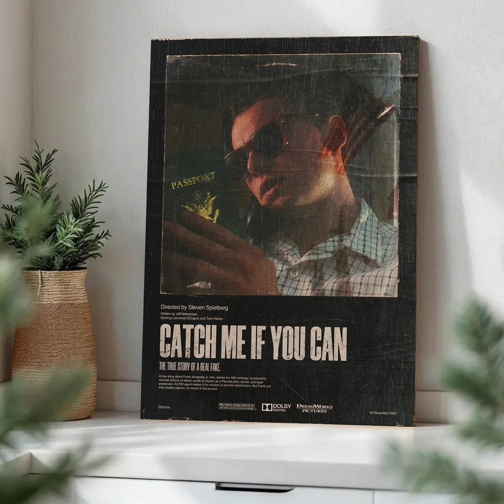 Catch Me If You Can Wood Print by OnWood Australia