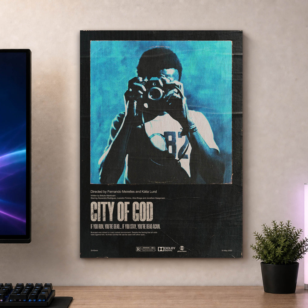 City of God Wood Print by OnWood Australia