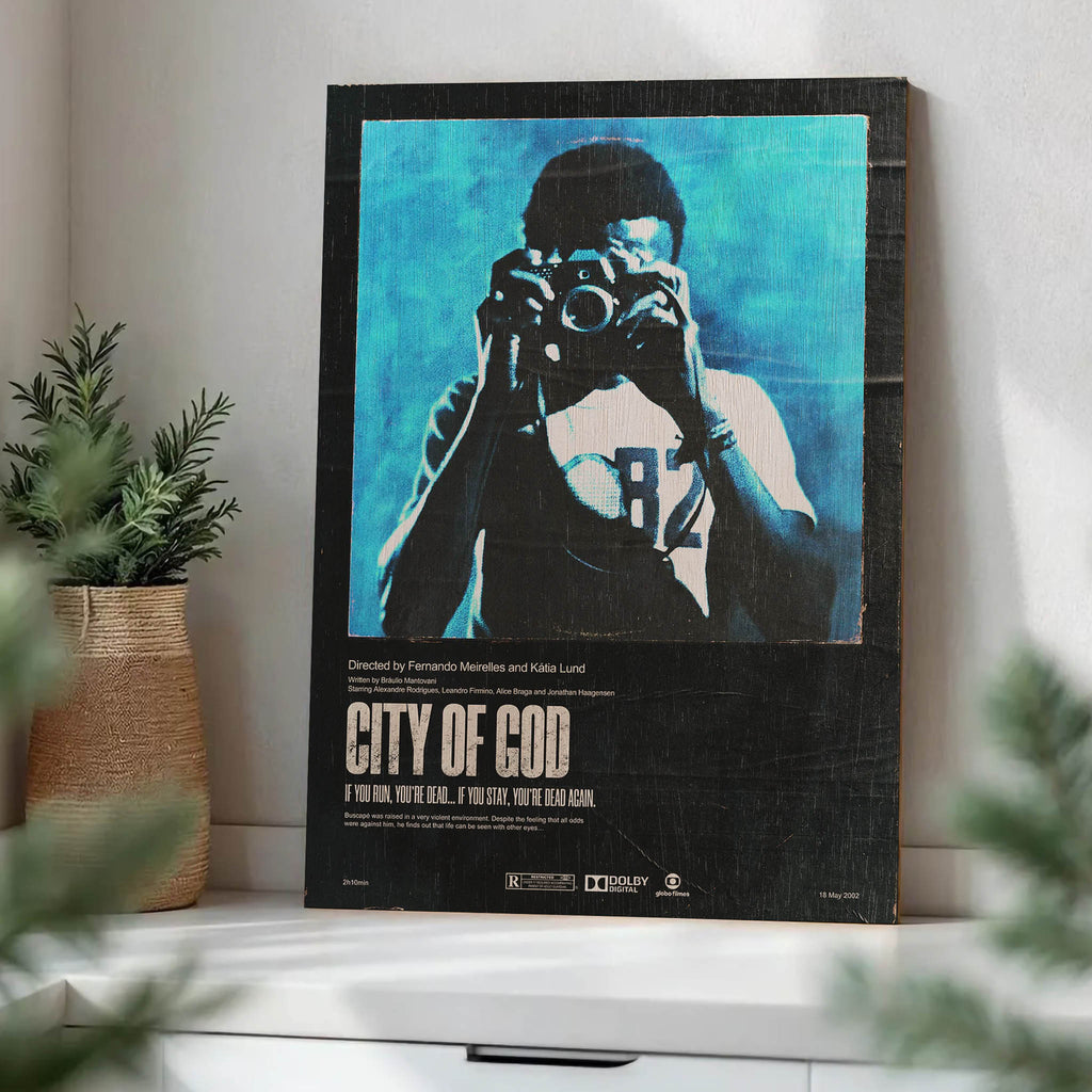 City of God Wood Print by OnWood Australia