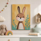 Cute Bunny Wood Print by OnWood Australia