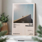 Daniel Caesar Freudian Wood Print by OnWood Australia