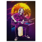 Dave Grohl Wood Print by OnWood Australia